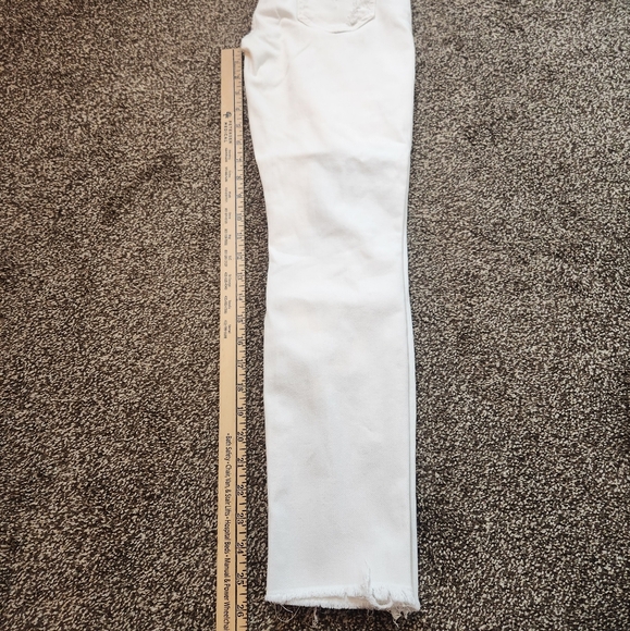 MOTHER Looker Ankle Fray In Little Miss Innocent Size 27 - Picture 10 of 10